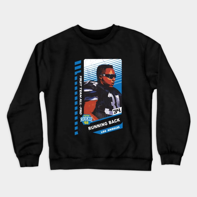 Bo Jackson super rookie tee t-shirt Crewneck Sweatshirt by goderslim